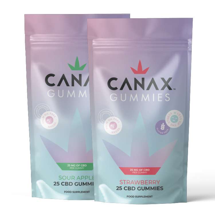 CBD Gummies - Sour Apple & Strawberry - Rolling Monthly Subscription