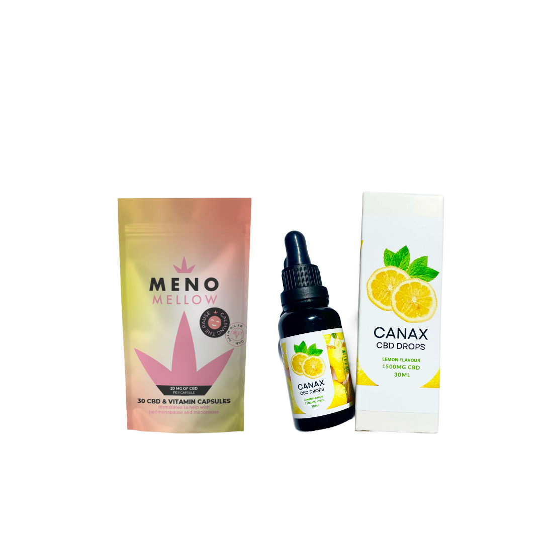 Spring Summer Sale 20% OFF Mellow meno & Lemon Drops CBD Oil